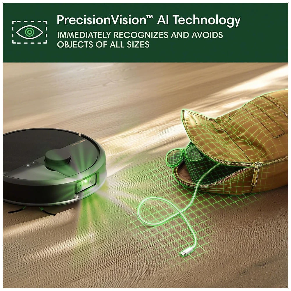 Robô Aspirador iRobot Roomba Max 705 com Base AutoEmpty Preto LiDAR Navigation e Detecção de Obstáculos