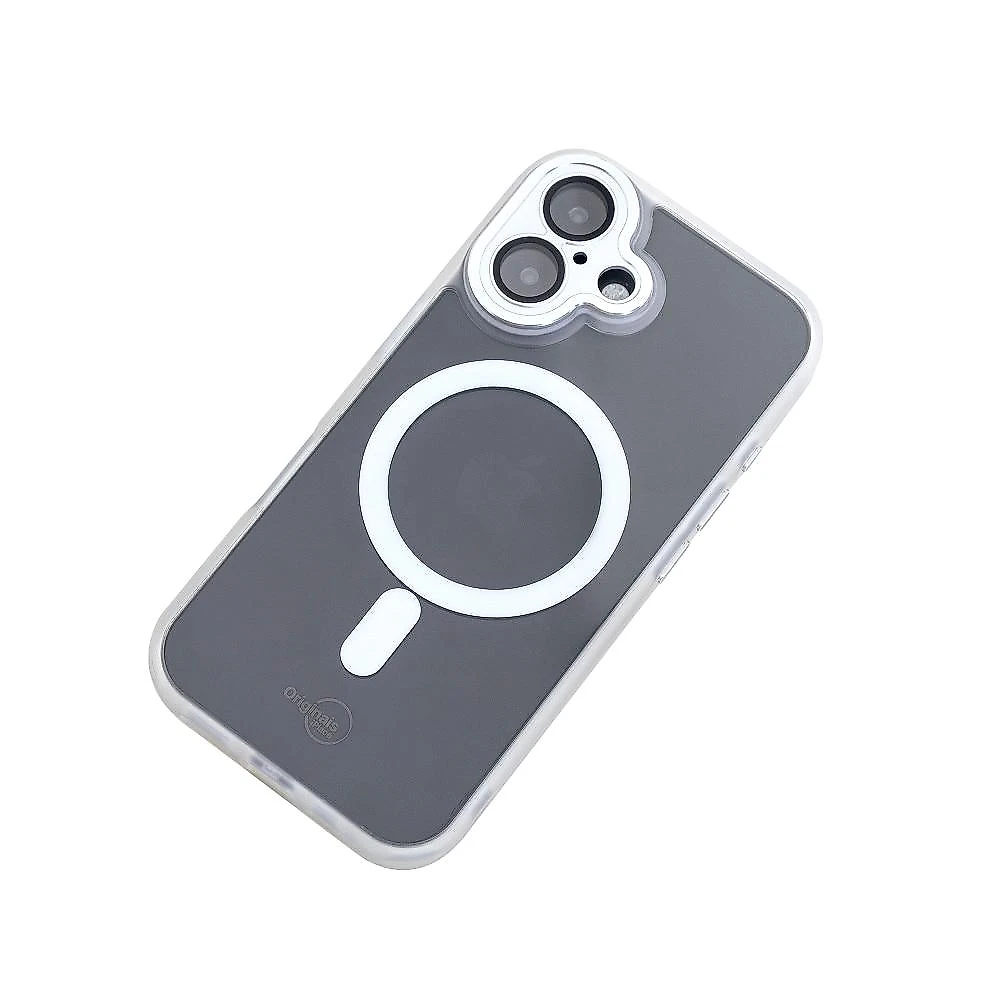 Capa iPhone 16 Plus Originais iPlace, Poli com Proteção de Câmera e Indução, Branca 
