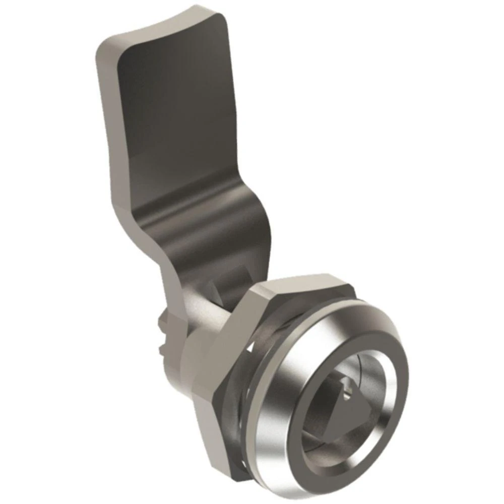 Fecho Lingueta 32mm com Frontal Redondo Miolo Triângulo Cromado Tasco 32MM IP65