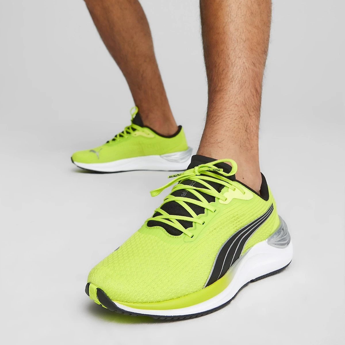 Miniatura Tênis Puma Electrify Nitro 3 Masculino Verde+Preto - 37