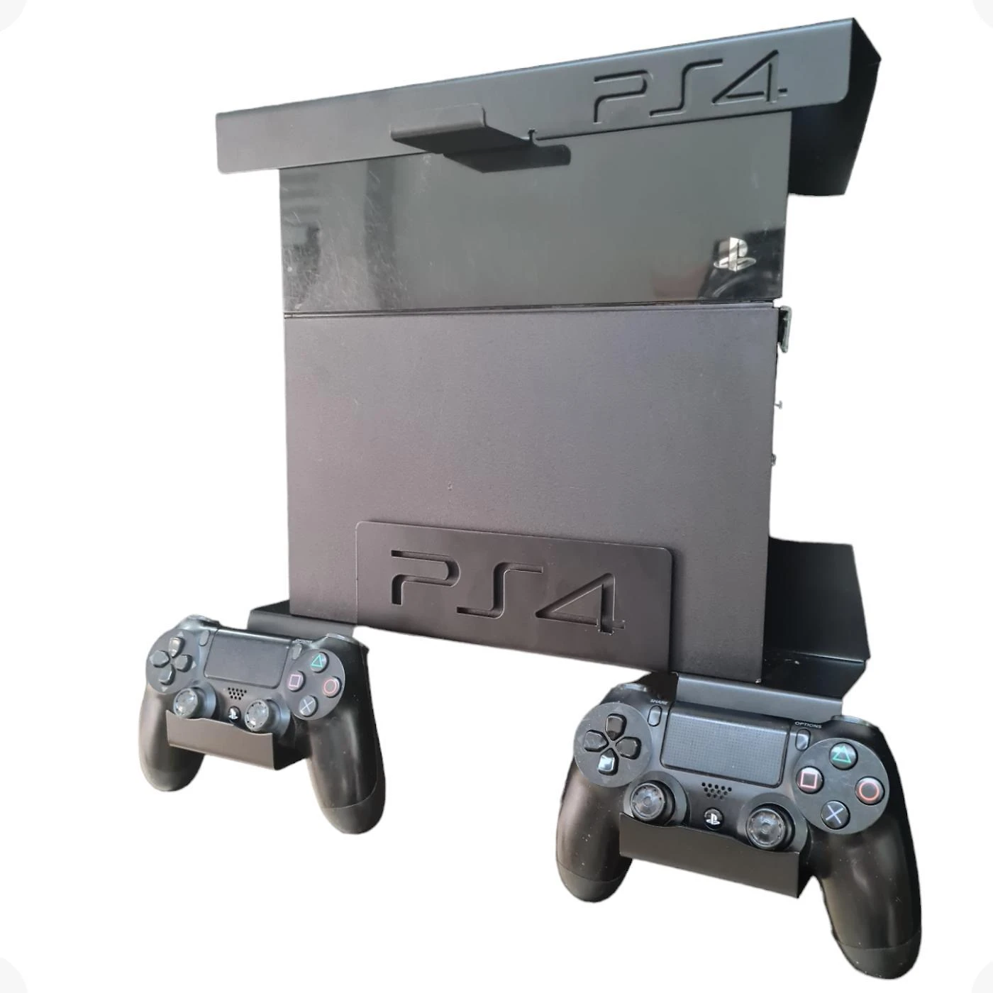 Miniatura Suporte De Parede Para Ps4 Preto