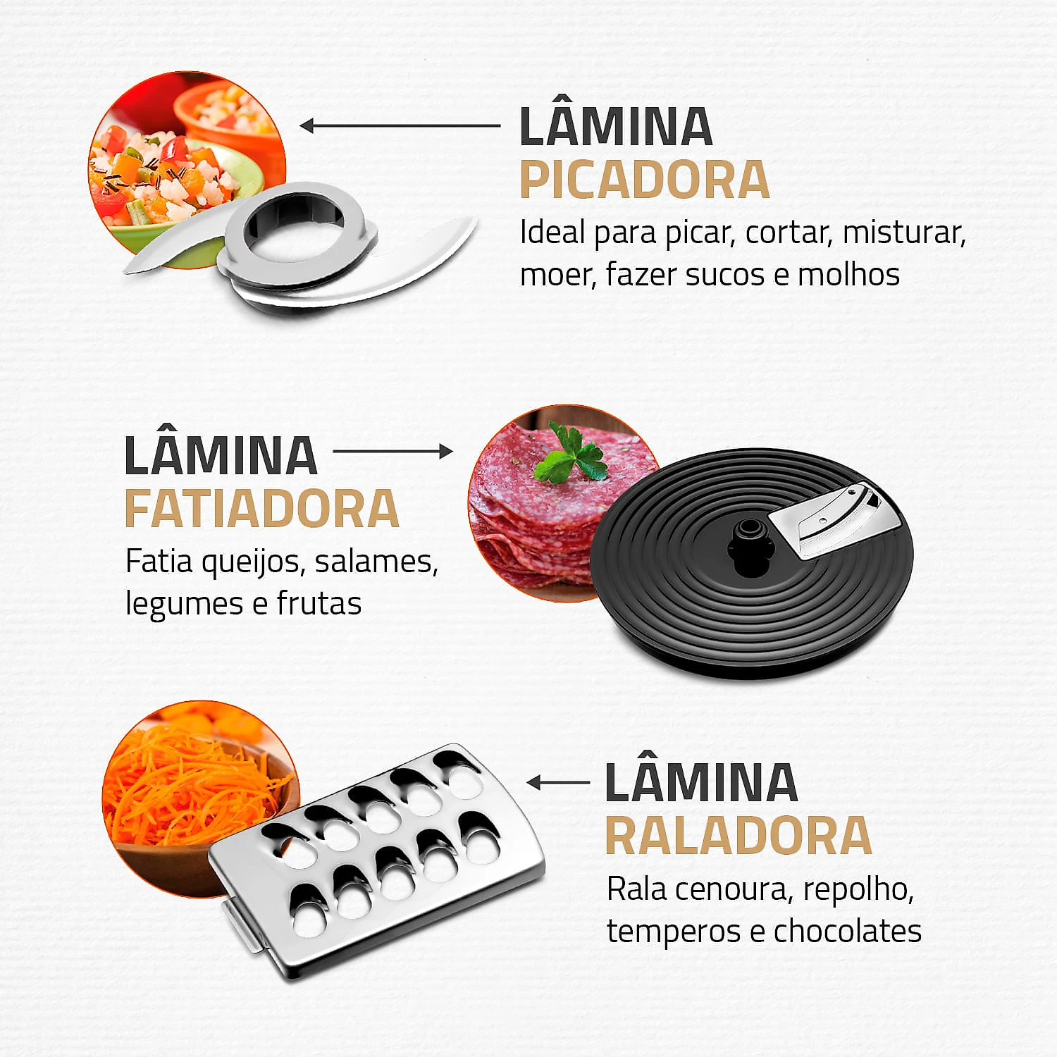 Multiprocessador Turbo Chef 7 em 1 Mondial - MPN-01-BE MULTIPROCESSADOR MPN-01-BE 127V/60Hz .