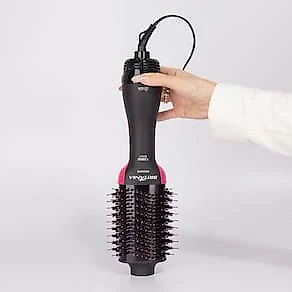 Escova Secadora Britânia BEC02PR Cabo Giratório Bivolt 1300W - Preta e Rosa