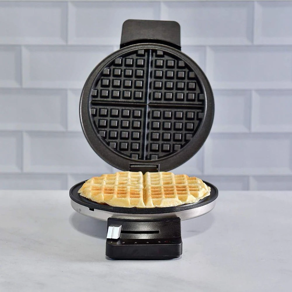 Máquina Para Waffle Em Aço Escovado 127v Cuisinart