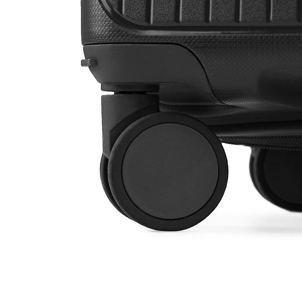 Mala média 23kg polipropileno 4 rodas santiago preta preto - m