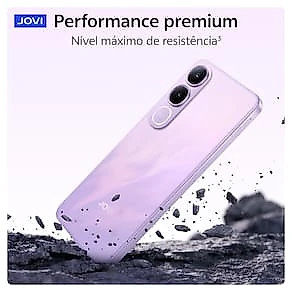Smartphone JOVI Y21 4G Tela 6.68" 256GB Câmera 50MP Bateria 6500mAh Preto