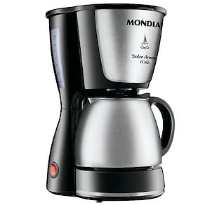 Cafeteira Elétrica Mondial Dolce Arome Thermo Inox C-34 15 Xícaras – Preta e Inox