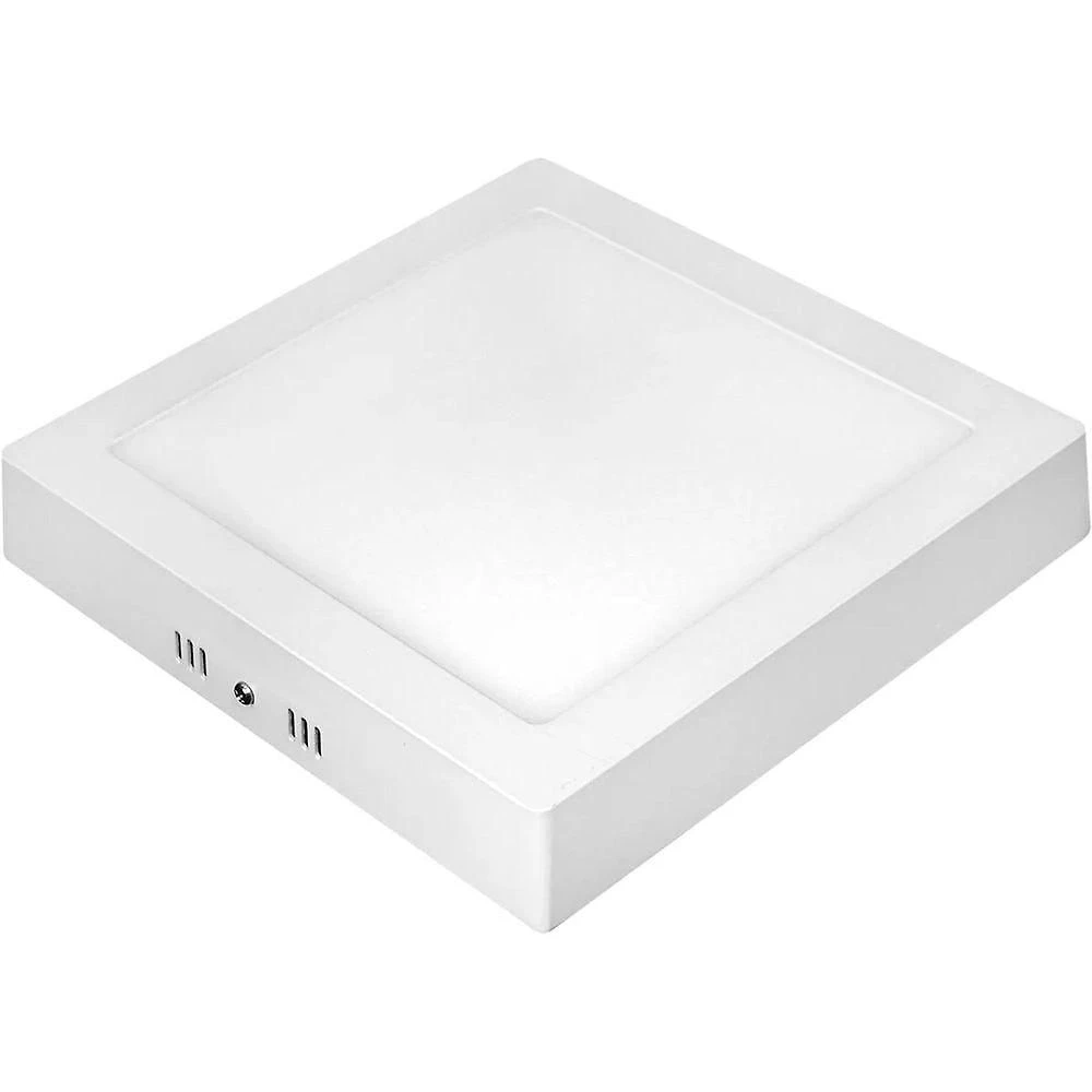 Painel LED Quadrado Sobrepor 24W Iluminação Eficiente Branco Bivolt 6500K Taschibra 300CM