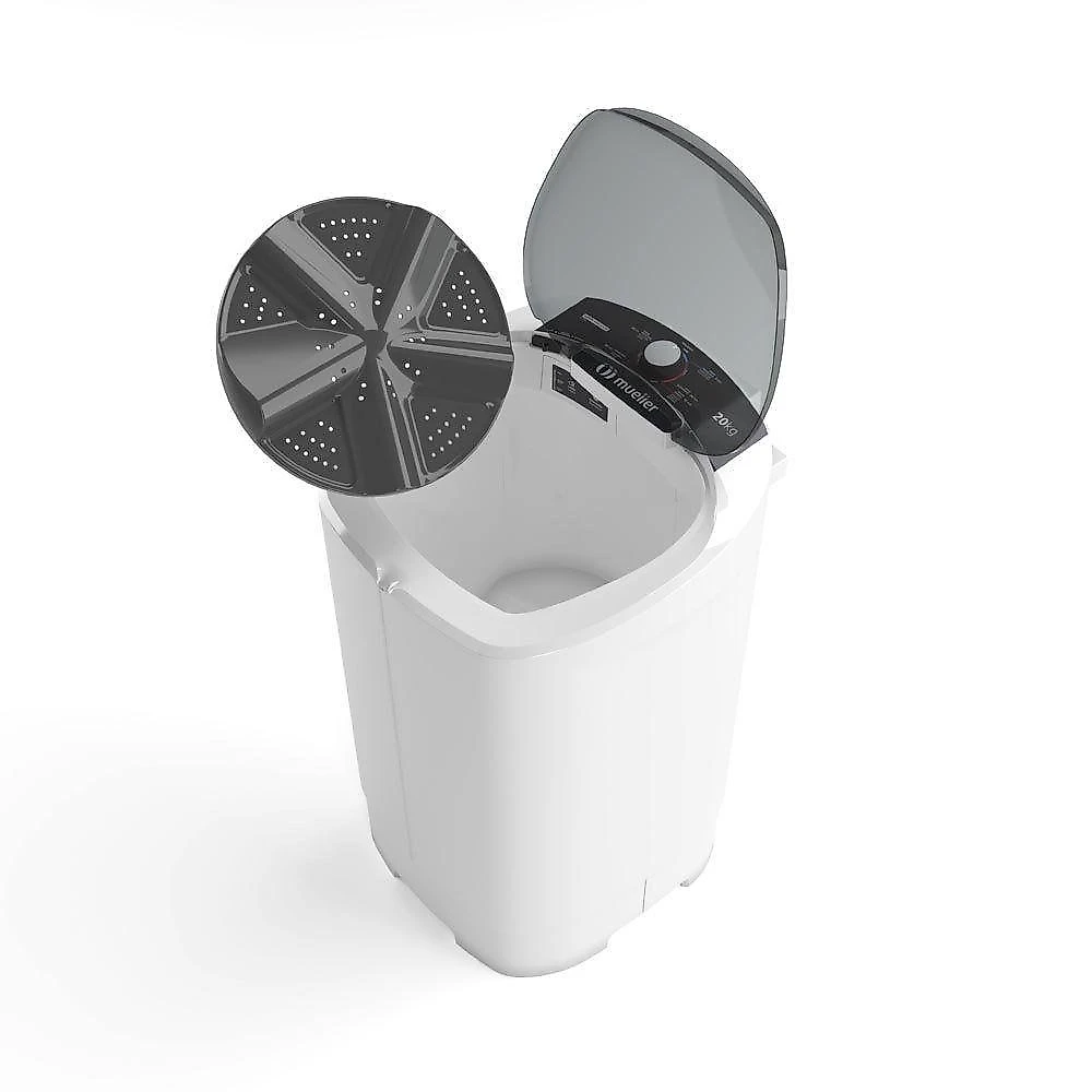 Tanquinho Mueller 20kg Big Branco MLT20B Semiautomático 110V