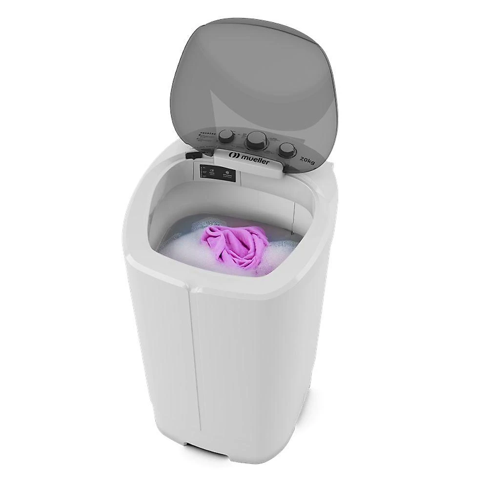 Tanquinho Mueller 20kg Branco Aquatec Não Transborda MLT20F 220V
