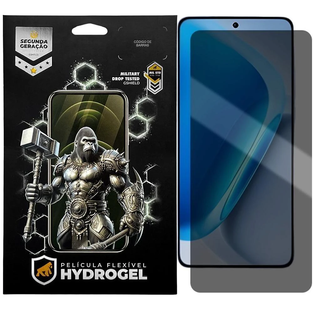 Película de Privacidade Gshield para Vivo Iqoo Neo 11 Hydrogel Transparente 1 Unidade