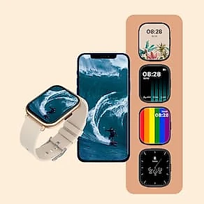 Smartwatch Geonav WB Tela 1,85" 45mm 24 Modos Esportivos Fitness Tracker Rosa