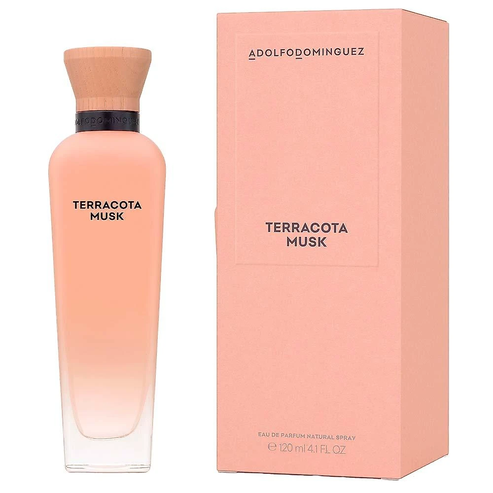 Terracota musk adolfo dominguez - perfume feminino - eau de parfum 120ml