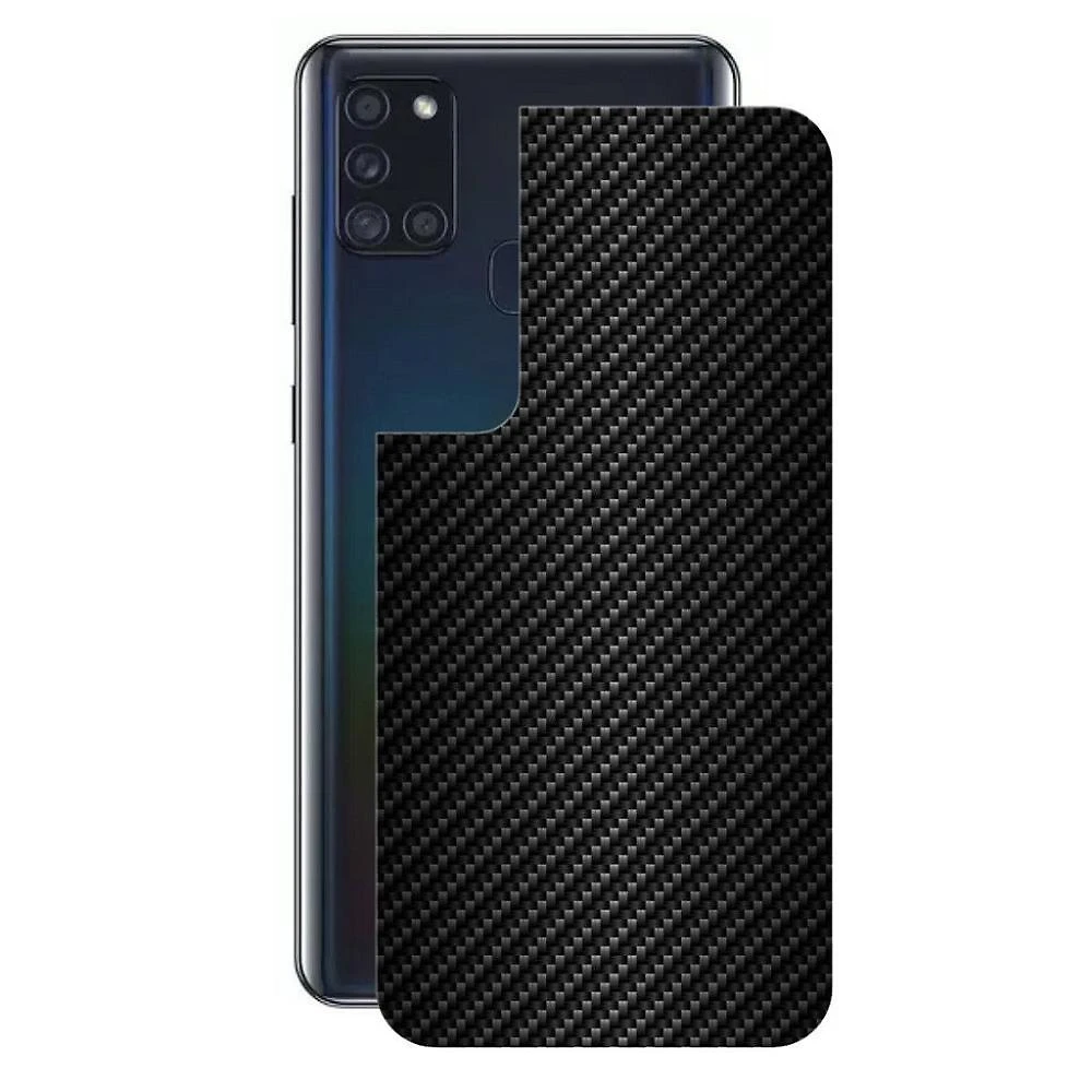 Película para Samsung Galaxy A21s Gshield Traseira Fibra de Carbono Preta com Proteção 1 Unidade