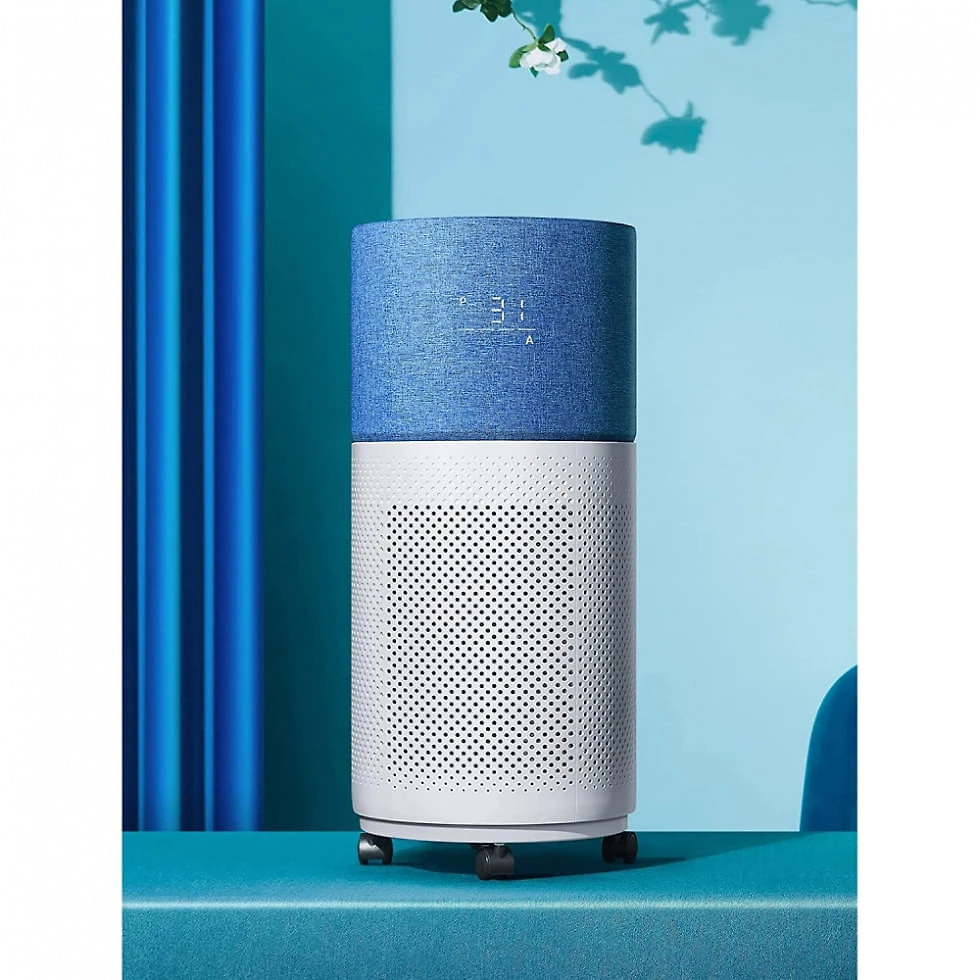 Purificador de Ar com Filtro True HEPA, Área até 236 m2 e Controle por APP, CleanForce, Azul