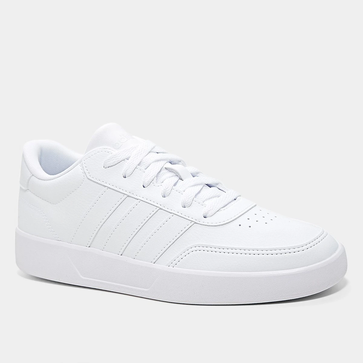 Miniatura Tênis Adidas Breaknet Off White+Bege - 34