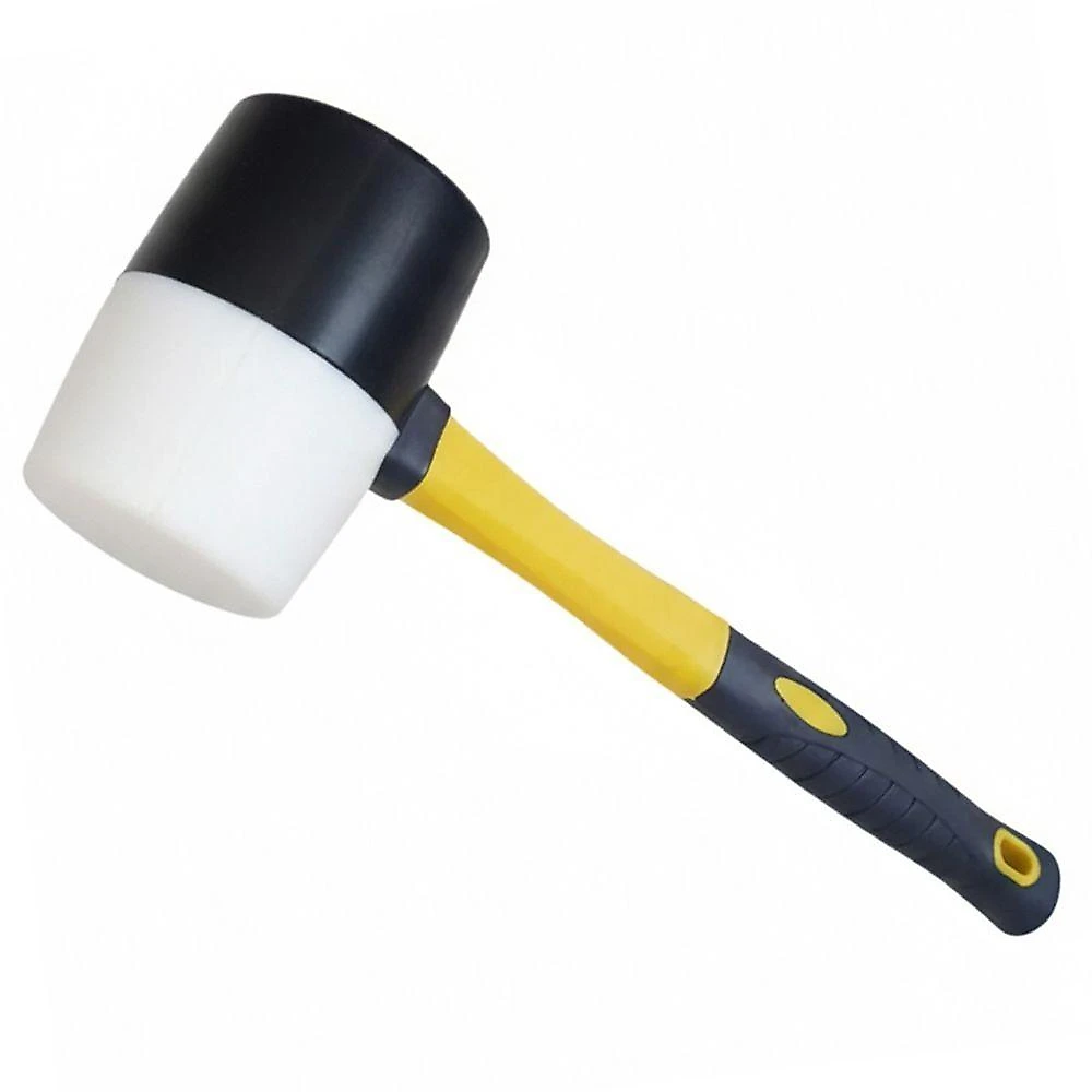 Martelo de Borracha SU-MART1 Ergonômico Anti-Retorno 380g Preto AB Mídia