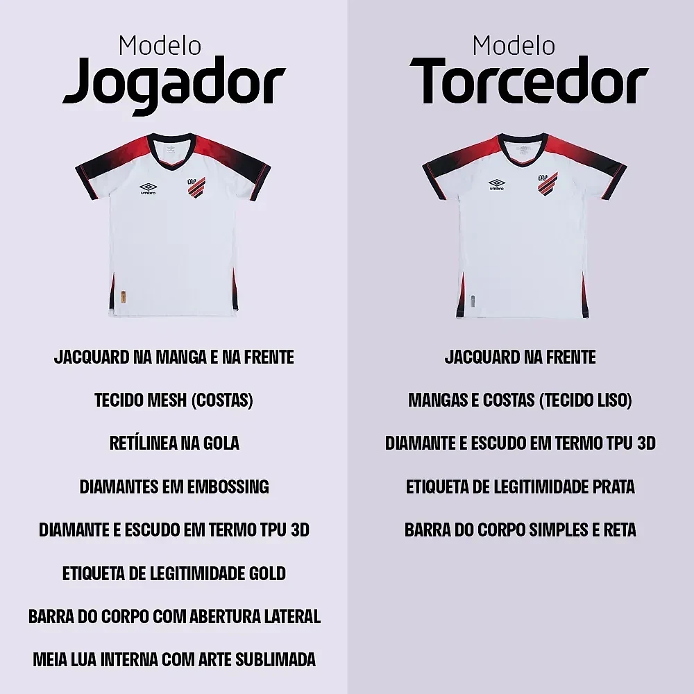 Camisa Feminina Athletico Jogadora Oficial 2 2026 G