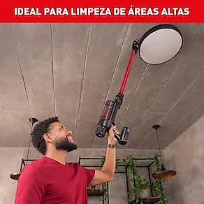 Aspirador de Pó Vertical Sem Fio Arno X-PERT 7.60 RH6A 2 em 1 140W LED Autonomia 45 Minutos Bivolt