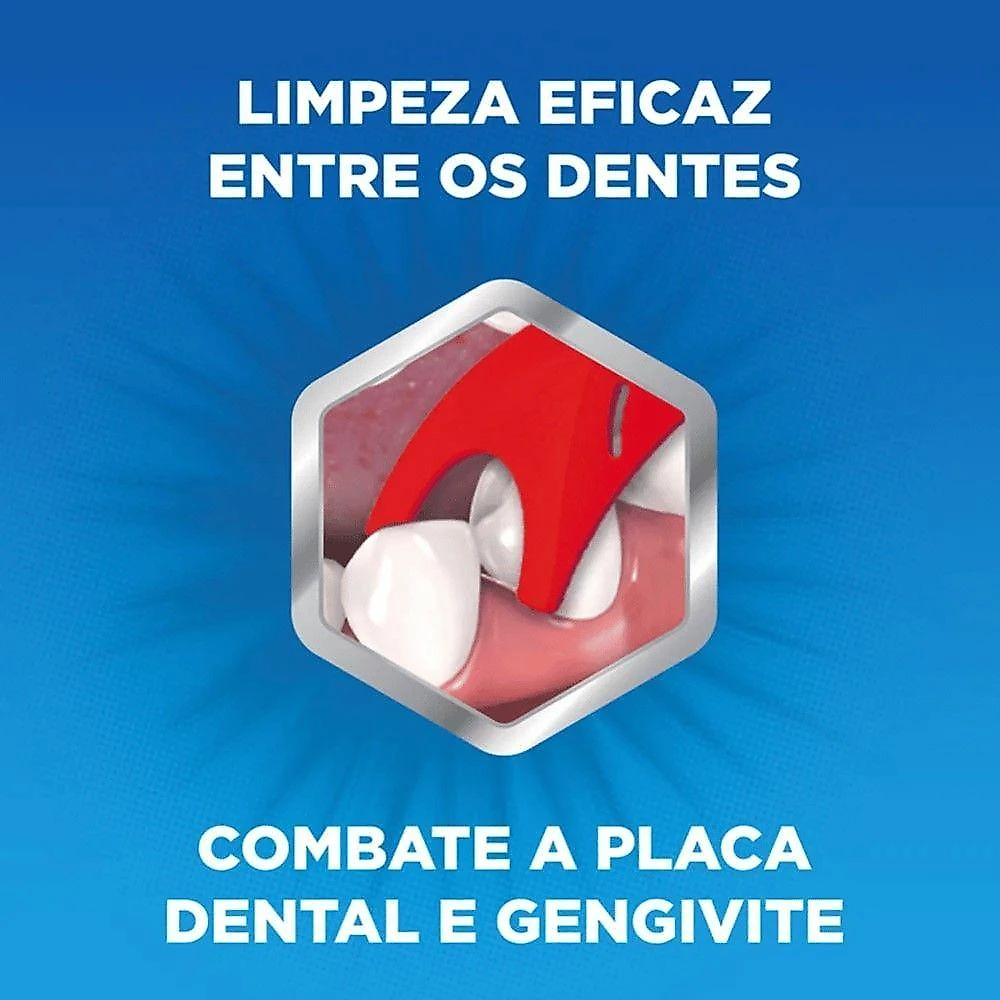 Flosser Infantil Fio Dental Individual Gum Patrulha Canina Sabor Uva para Higiene dos Dentes 40