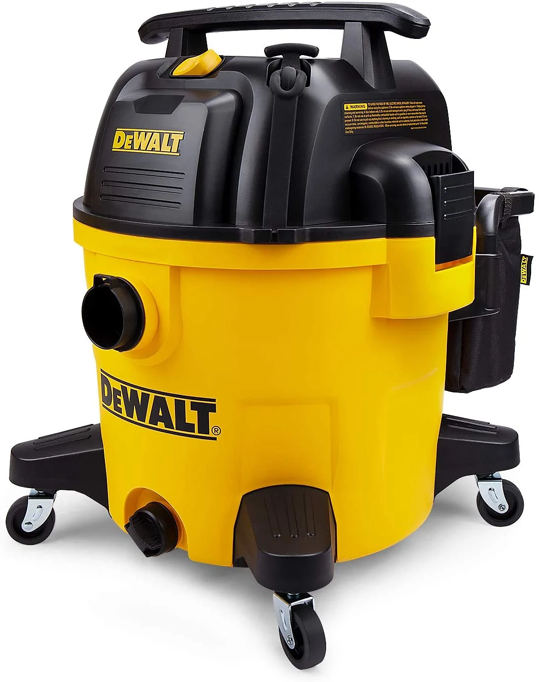 DeWALT DXV10P 10 gallon Quiet Poly Wet Dry Vacuum Yellow