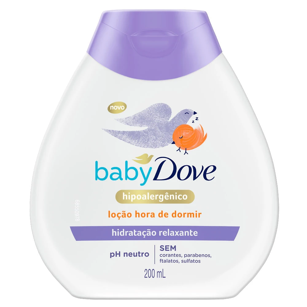 Loção Infantil Hora de Dormir Baby Dove 200ml