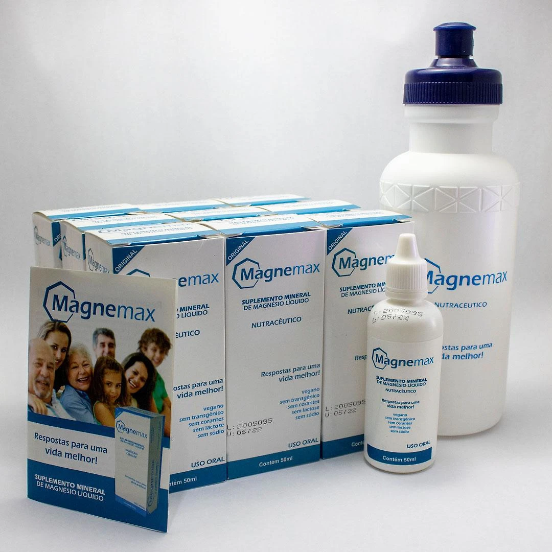 Miniatura Magnemax Nutracêutico Magnésio Gotas 50Ml