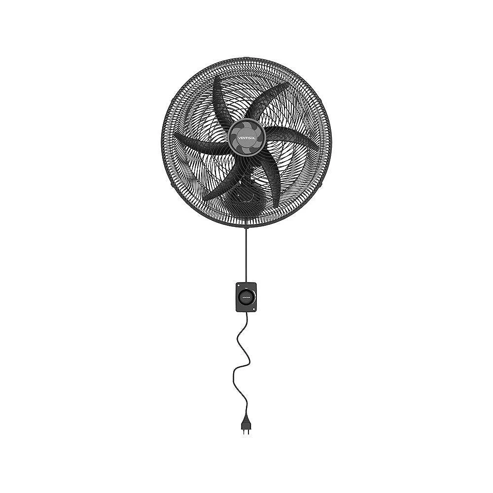 Ventilador De Parede Monta Facil 50cm Preto Ventisol