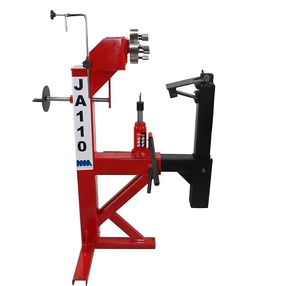 Desempenador Automotivo JA110 Vermelho com 2 Flanges para Recuperar Liga Leve