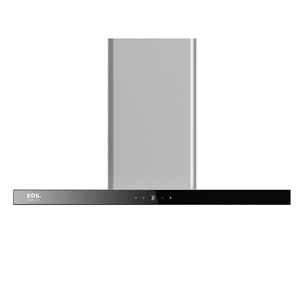 Coifa e Depurador de Ilha EOS 90cm Premium com Painel Digital Touch e Vazão de 1200m³/h Inox ECO91ITDI 110V
