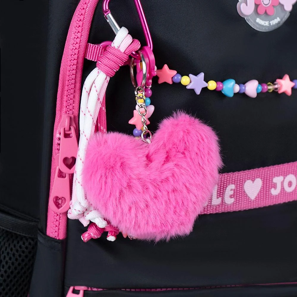 Mochila de Rodinha Juvenil Feminina BG Joy Preta Preto
