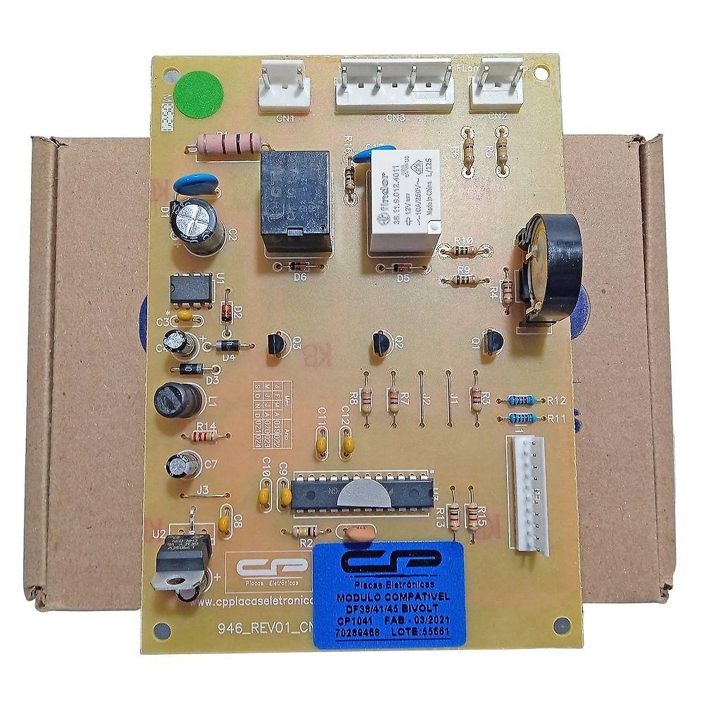 Placa De Potência Refrigador Electrolux Cp Eletrônica 1041