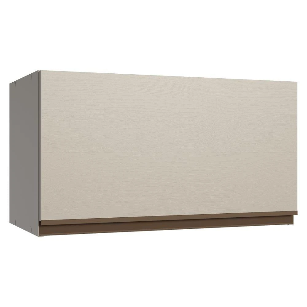 Armário Aéreo 60 Cm 1 Porta Basculante Nice Madesa Crema