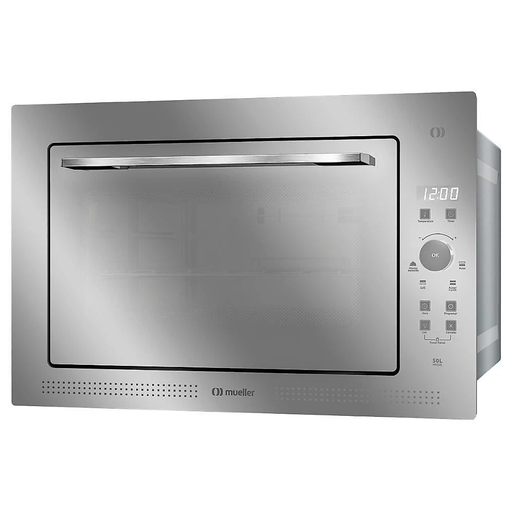 Forno Elétrico De Embutir Digital Mueller 50 Litros Espelhado MFE50L 110V