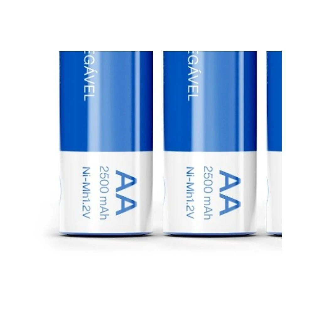 Pilha Recarregável AA Multi Cb052 2500mAh 1,2V Pack com 4 Unidades