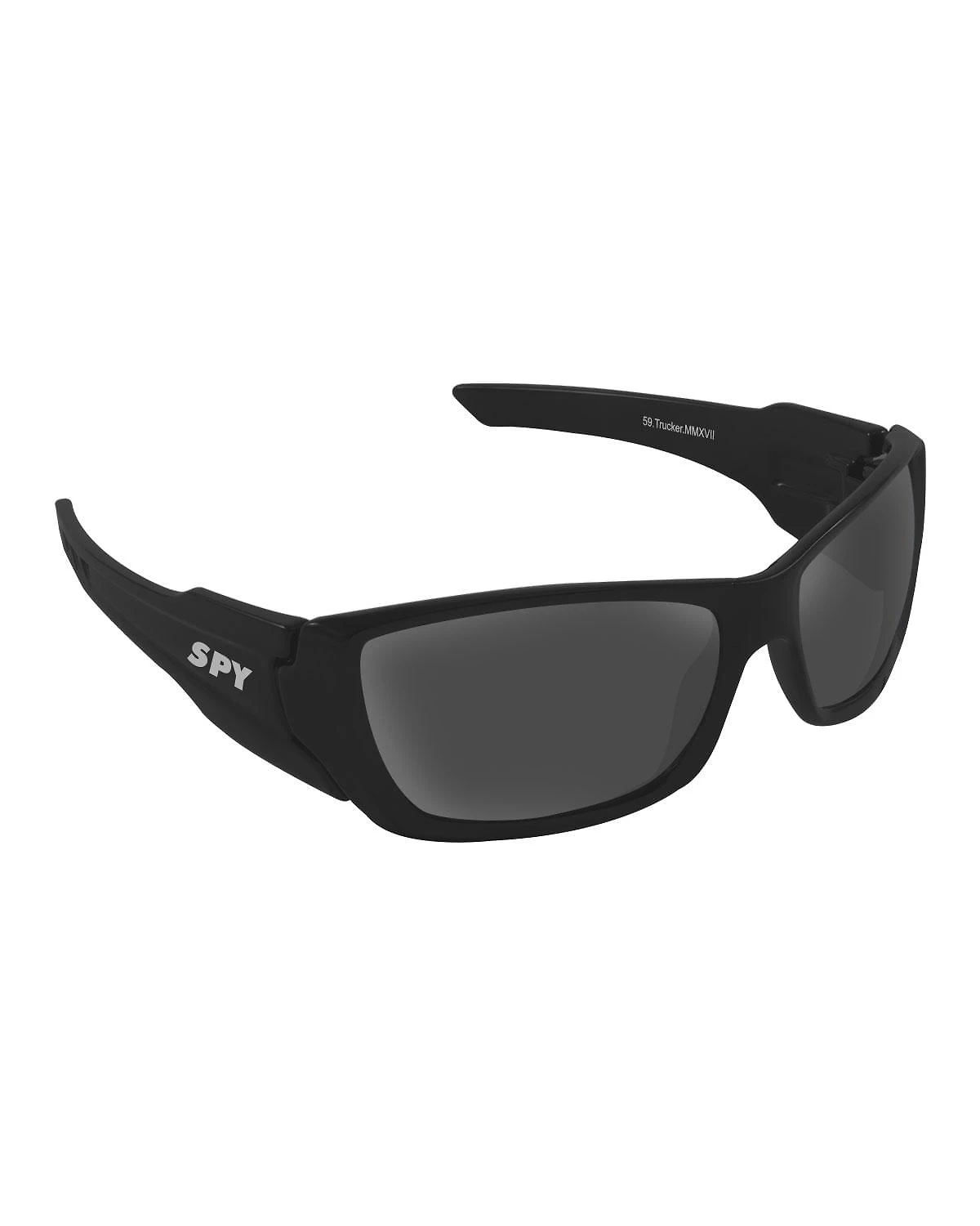 Miniatura Modelo Spy 59 Trucker Preto Fosco Lentes: Cinza Sem Espelho