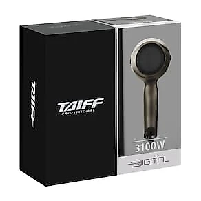 Secador de Cabelo Taiff Unique Digital 3100W Motor Digital Íons Anti-frizz 220V Chumbo