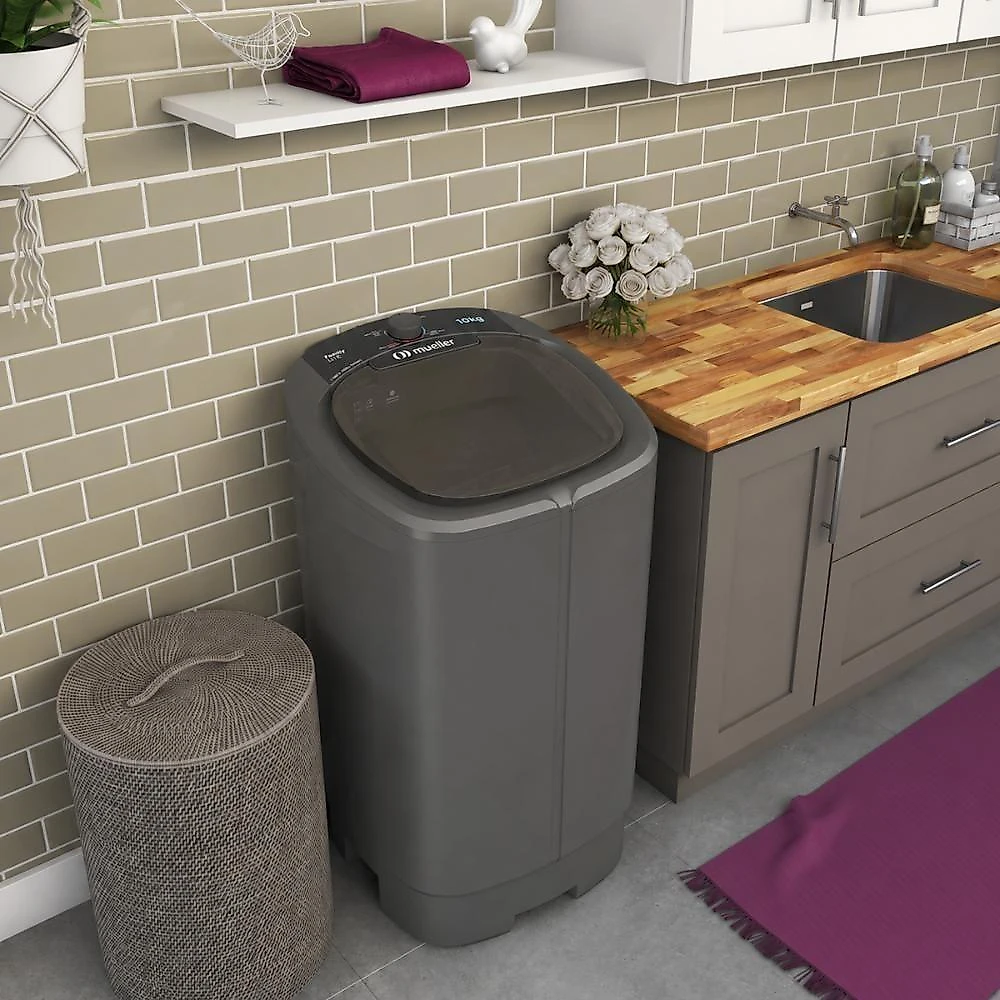 Tanquinho De Lavar Roupa Mueller Family Lite 10 Kg Cinza 220v