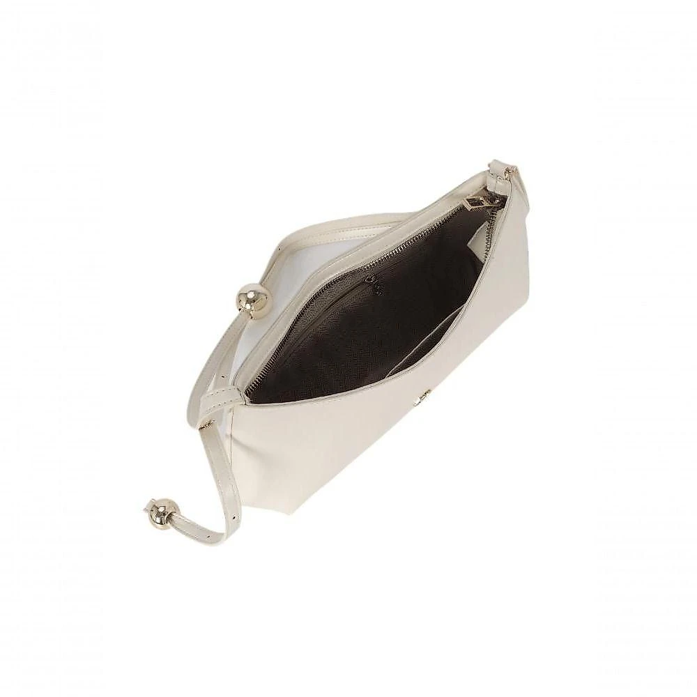 Bolsa Baguette Feminina Luxcel Alice Gash BS73005GA PU 30CM Bege Pequena