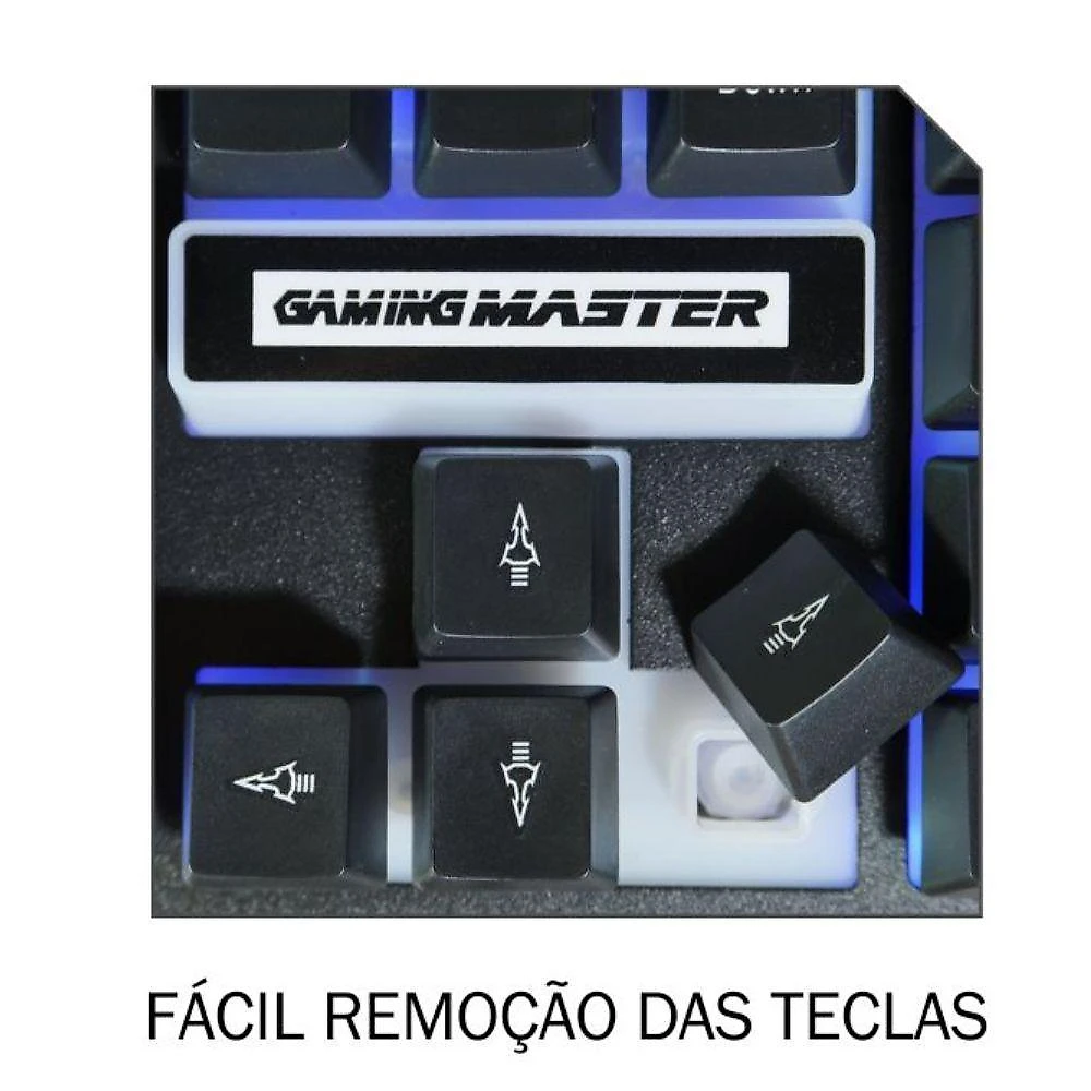 Teclado Gamer Led Rgb Usb Abnt2 Km-m712