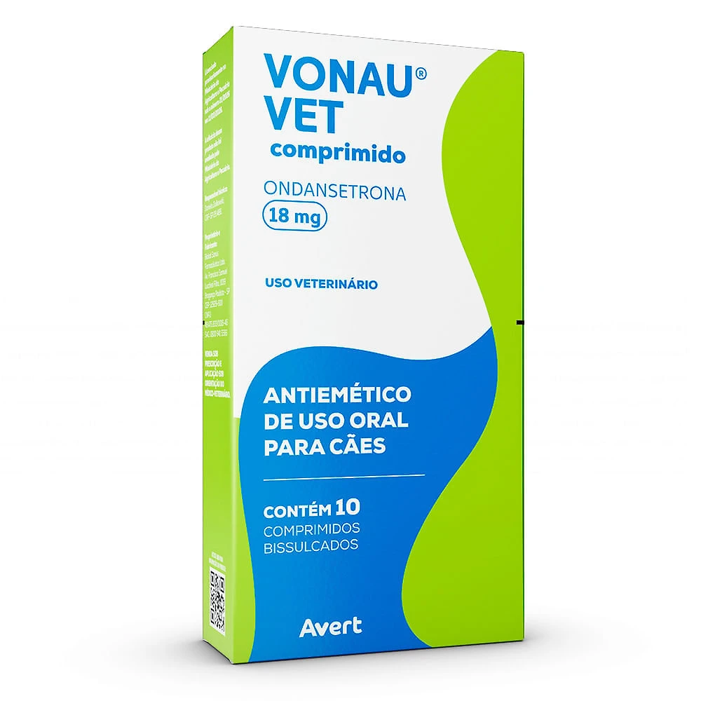 Vonau Vet 18mg para Cães com 10 Comprimidos Bissulcados