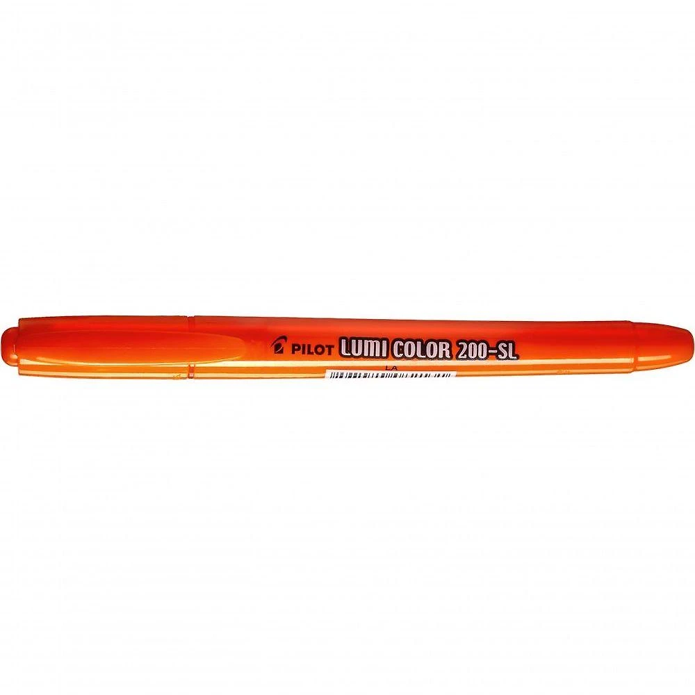 Marca-texto Pilot Lumi Color com Tinta Fluorescente e Ponta Chanfrada 4,0MM 1 Unidade Laranja