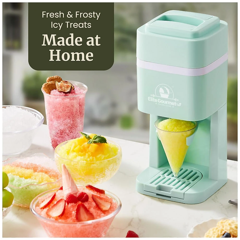Máquina de Raspadinha Slush Elite Gourmet Verde Menta 50W 240V ESI2215M