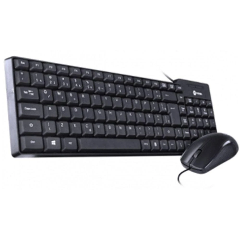 Kit Teclado E Mouse Usb Vinik Conjunto Tecrado P Escritorio