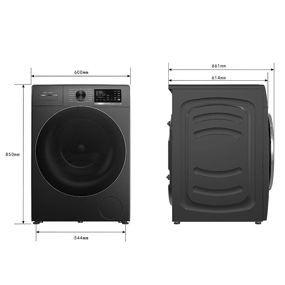 Lava e Seca Brastemp 14/8Kg BNO14AS com Inteligência B=Smart, Titanium - 220V 220 Volts