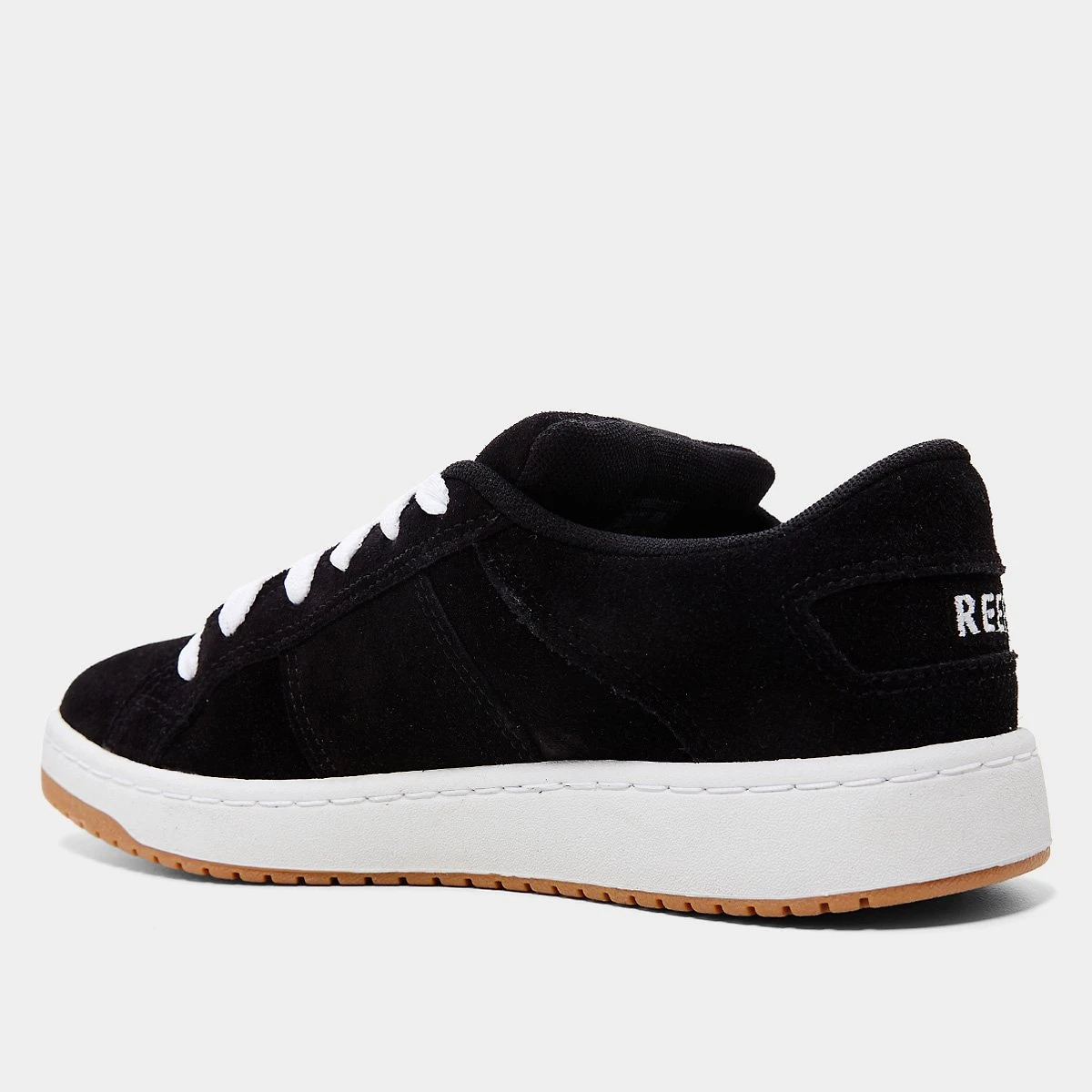Miniatura Tênis Reef Gripper Casual Preto+Branco - 38