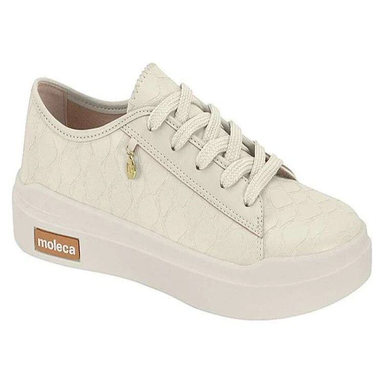 Sapato Moleca Casual de Uso Comum - Bege - BEGE