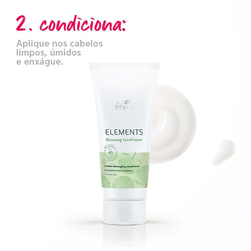 Wella professionals elements condicionador 1l