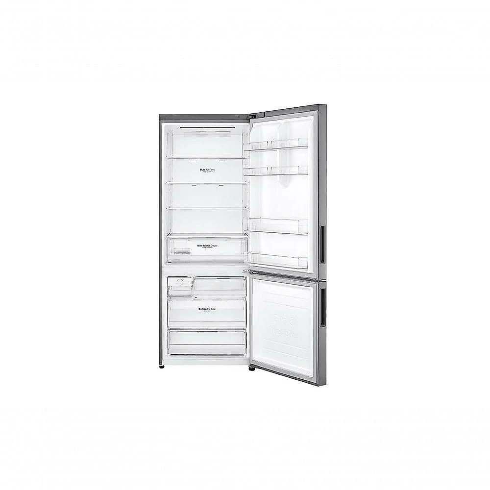 Geladeira LG Inverter Bottom Freezer 451L Platinum GC-B569NLLM 127V