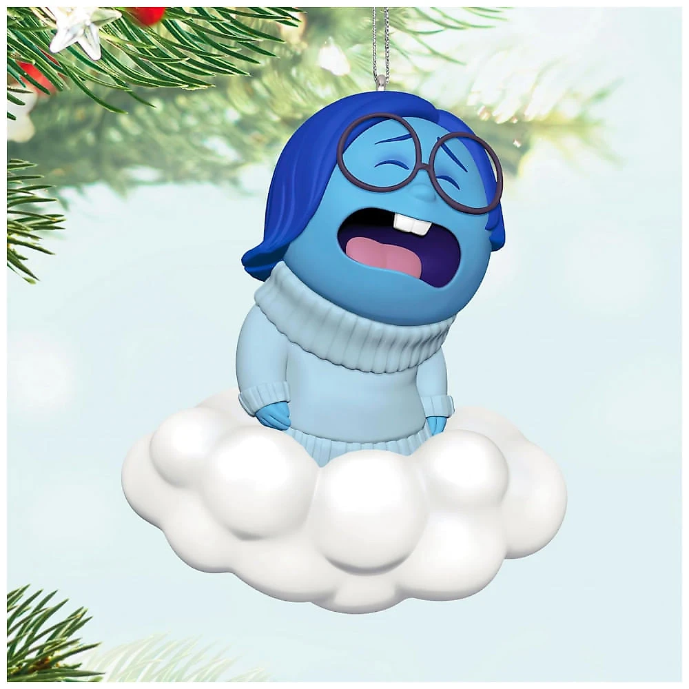 Enfeite de Natal Hallmark Keepsake 2025, DisneyPixar DivertidaMente 10º Aniversário Tristeza, Presente para Fãs da Disney